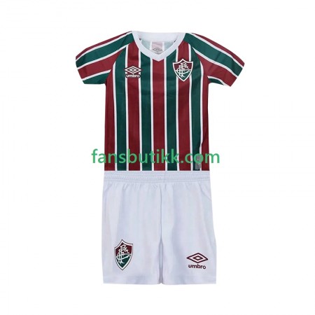 Fotballdrakt Fluminense Barn Hjemmetrøye 2025-2026 Kortermet